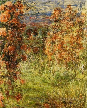  pre - The House among the Roses Claude Monet Impressionism Flowers
